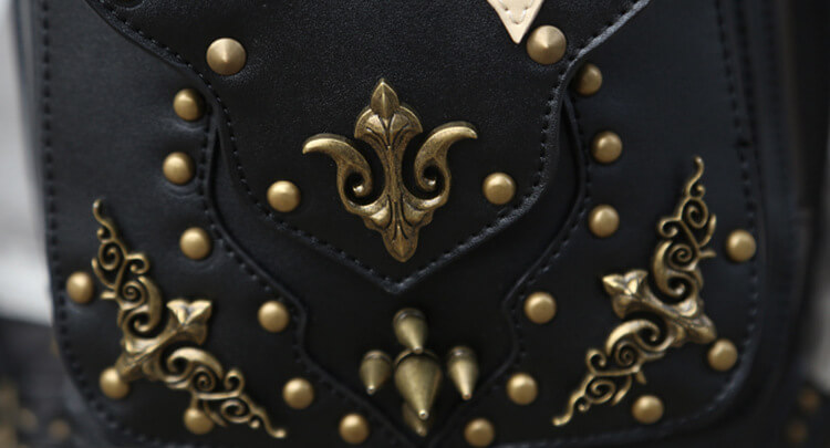 CMX GETFASIONBAGS Flap Waist Bags Unisex Cross Leather Thigh Packs detail 12