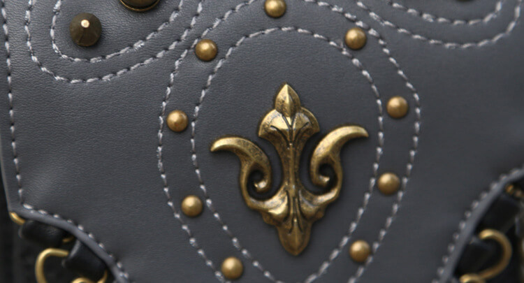 CMX GETFASIONBAGS-Gothic-Flap-Waist-Bags-Unisex-motorcycle-Leather-Thigh-Packs-Retro-detail 14