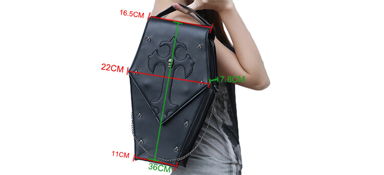 CMX GETFASIONBAGS-Gothic-Waist-Bags-Unisex-Hexagon-Leather-Thigh-Packs-15