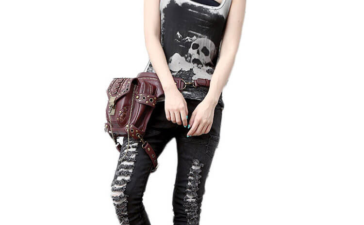 CMX GETFASIONBAGS-Steampunk-Style-Unisex-Waist-Bags-Brown-detail 5 (1)