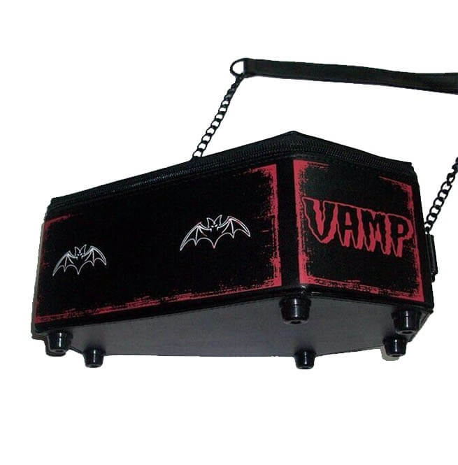 Gothic Harajuku Cosplay Skull Bone Vampire Coffin Bag10