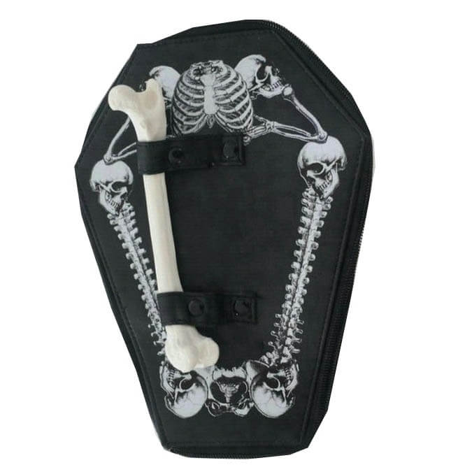 Gothic Harajuku Cosplay Skull Bone Vampire Coffin Bag5