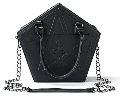 PENTAGRAM PUNK DARKNESS GOTHIC FIVE STAR BAGS detail 1