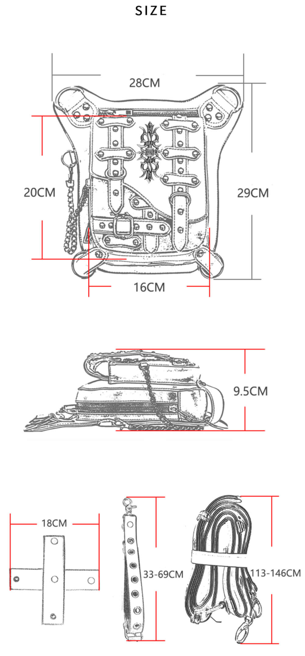 steampunk messenger bag uk 1