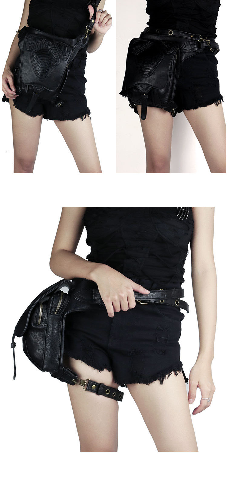 leather steampunk bag 1