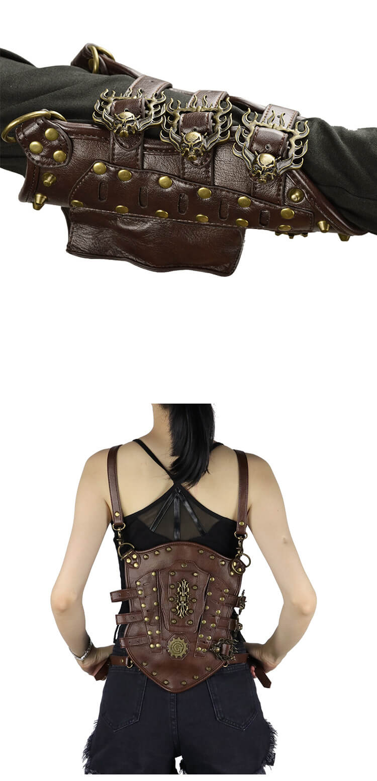 skybags punk blue backpack 4