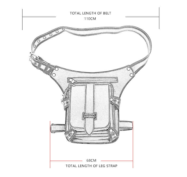 thigh bag holster 1